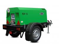 Передвижной дизельный компрессор Atmos PDP 15 фикс без тормоза